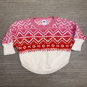 Old Navy long sleeve poncho sweater